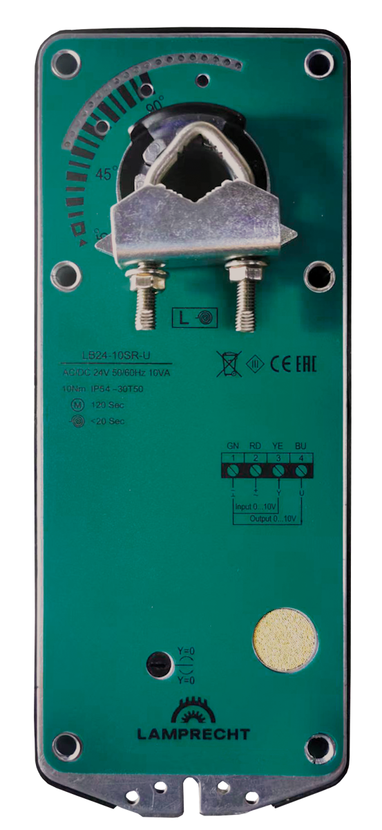 Электропривод с возвратной пружиной LB24-05SR-U